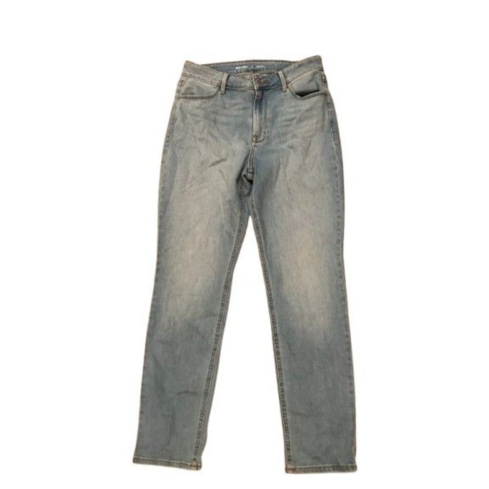 Women's Size 8 Jeans Old Navy High Rise Straight Leg Stretch 32x29
